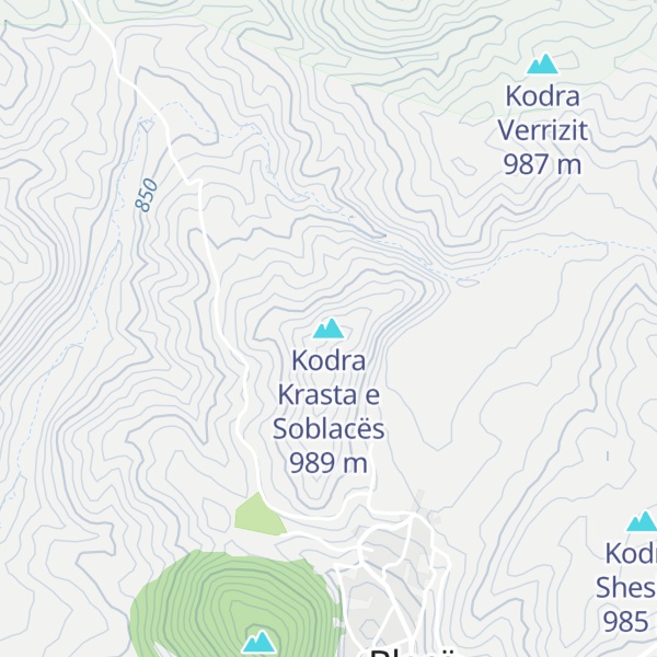 Map of Kodra Krasta e Soblacës
