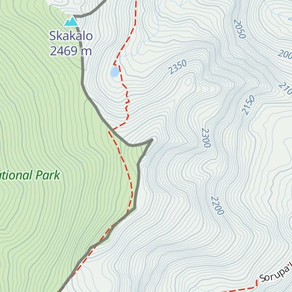 Map of Zalina / Zallinë