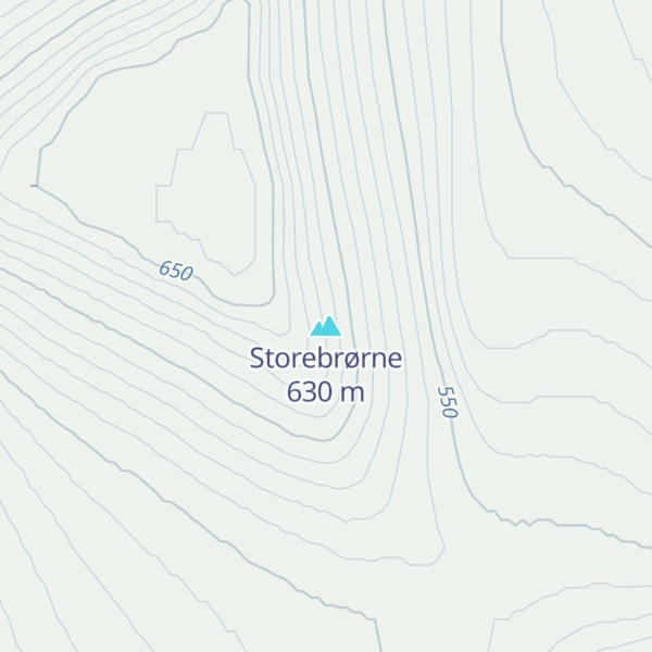 Map of Storebrørne