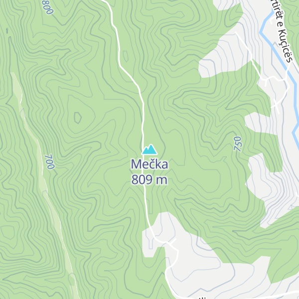 Map of Mečka