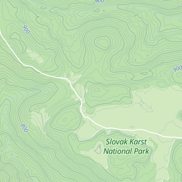 Map of Matesova skala