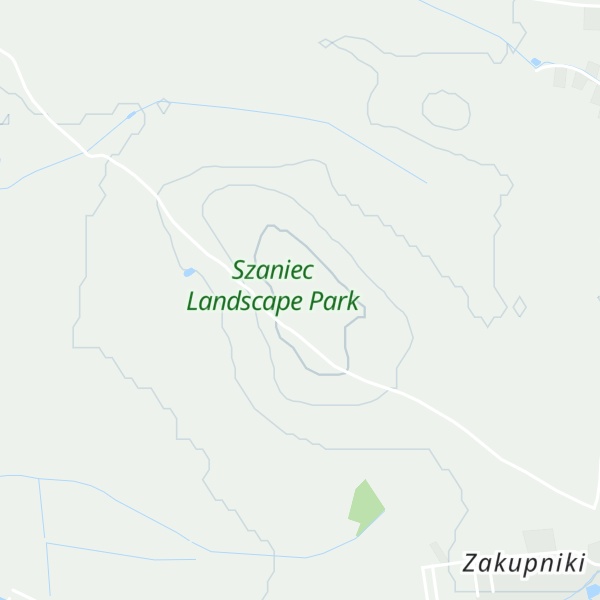 Map of Radzanowska Góra