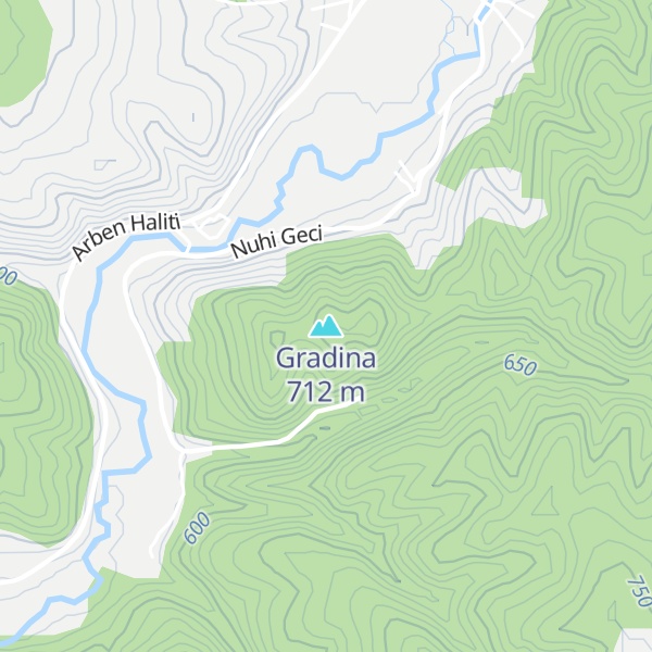 Map of Gradina