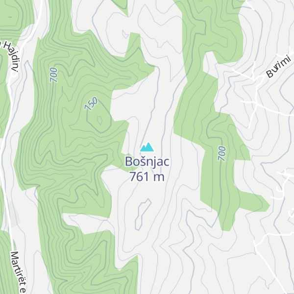 Map of Bošnjac