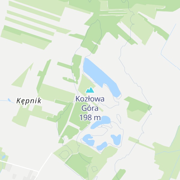 Map of Kozłowa Góra