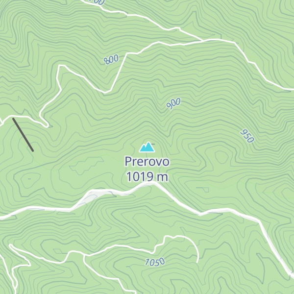 Map of Prerovo