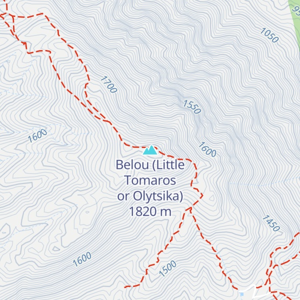 Map of Belou (Little Tomaros or Olytsika)