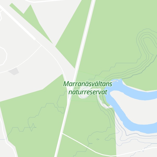 Map of Marranäsvältan