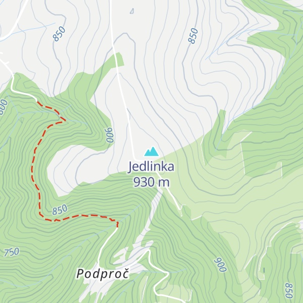 Map of Jedlinka