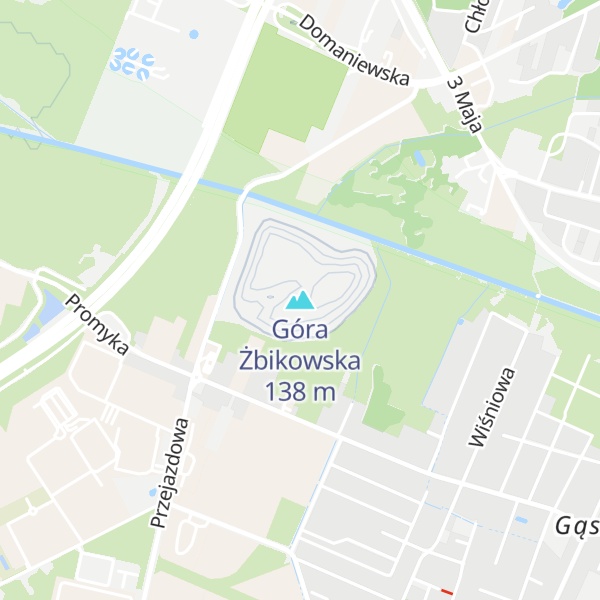 Map of Góra Żbikowska
