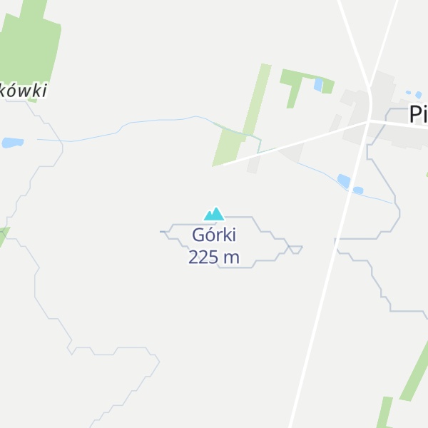 Map of Górki