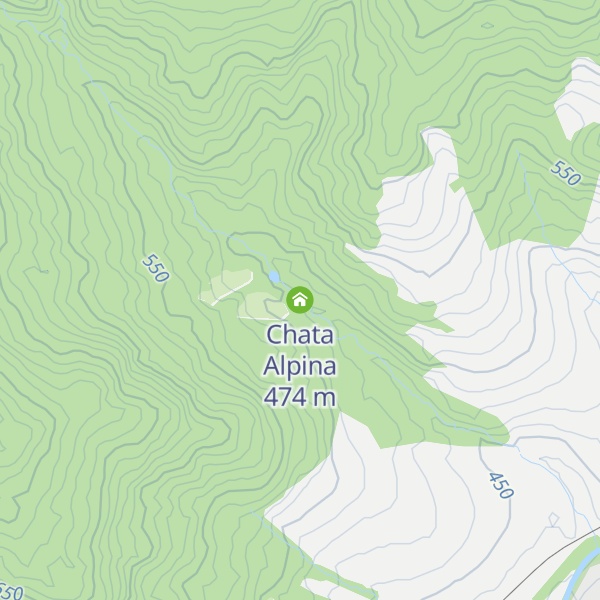 Map of Chata Alpina