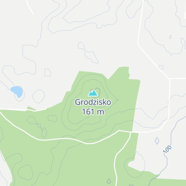 Map of Grodzisko
