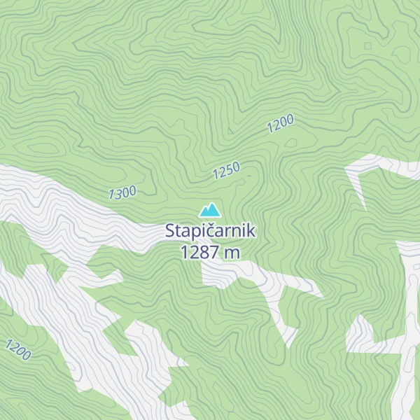 Map of Stapičarnik