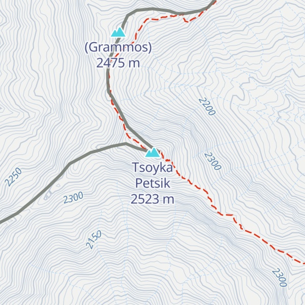 Map of Tsoyka Petsik