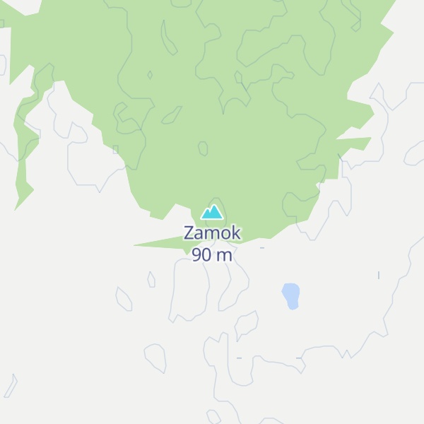 Map of Zamok