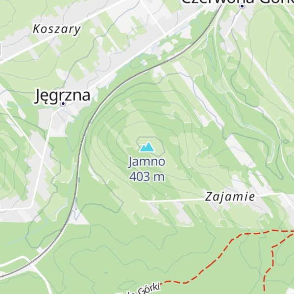 Map of Jamno