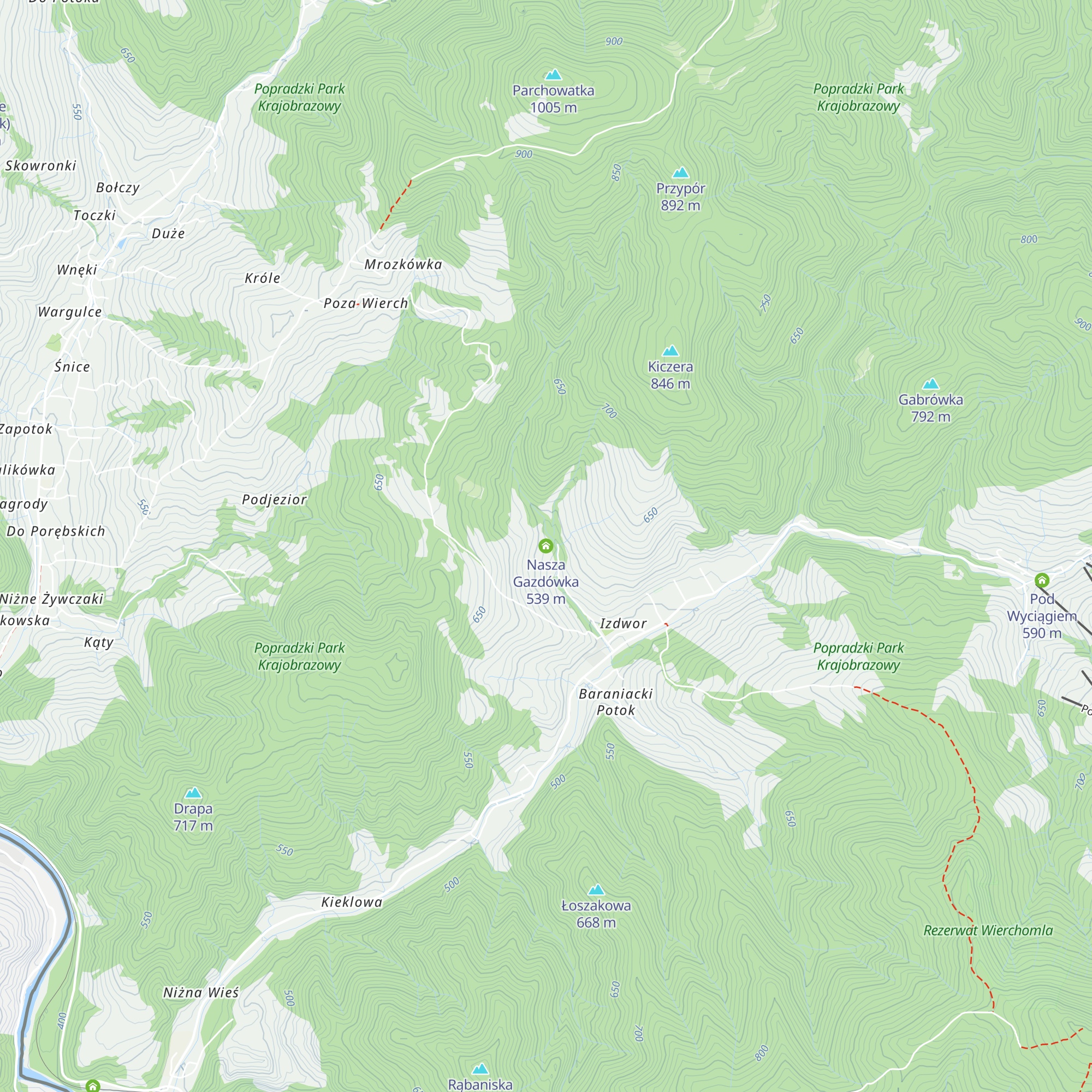 Nasza Gazdówka map