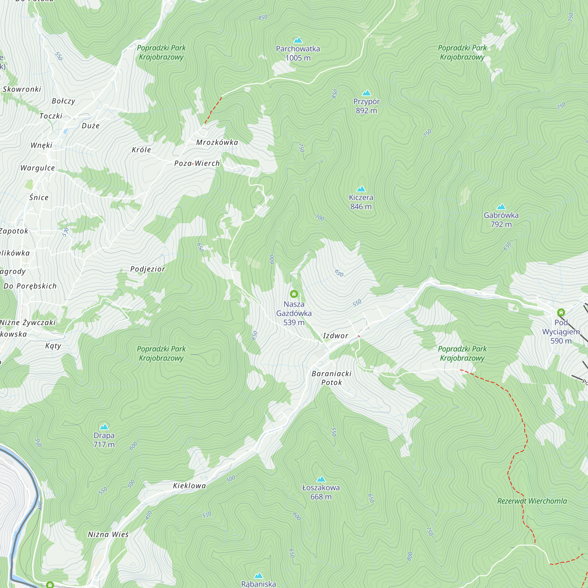 Nasza Gazdówka map