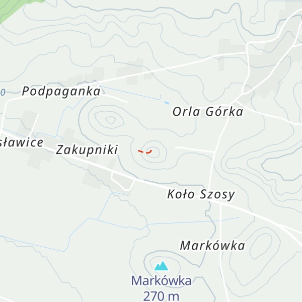 Map of Czarownica