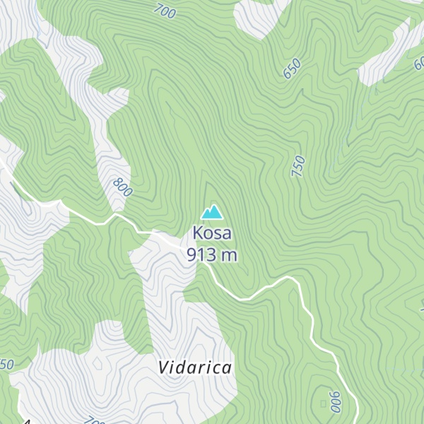 Map of Kosa