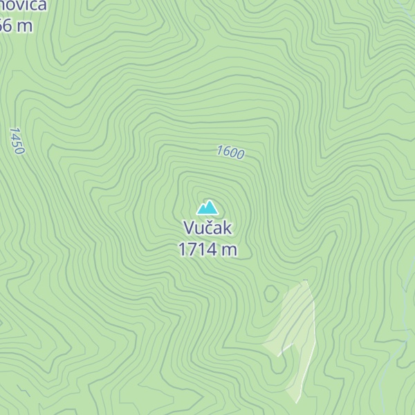Map of Vučak
