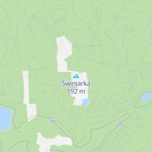 Map of Świniarka