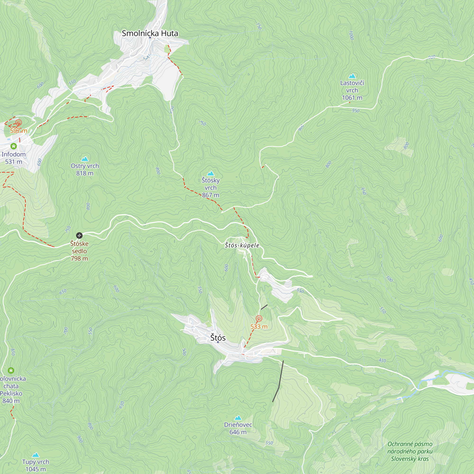 Vila Bratislava map