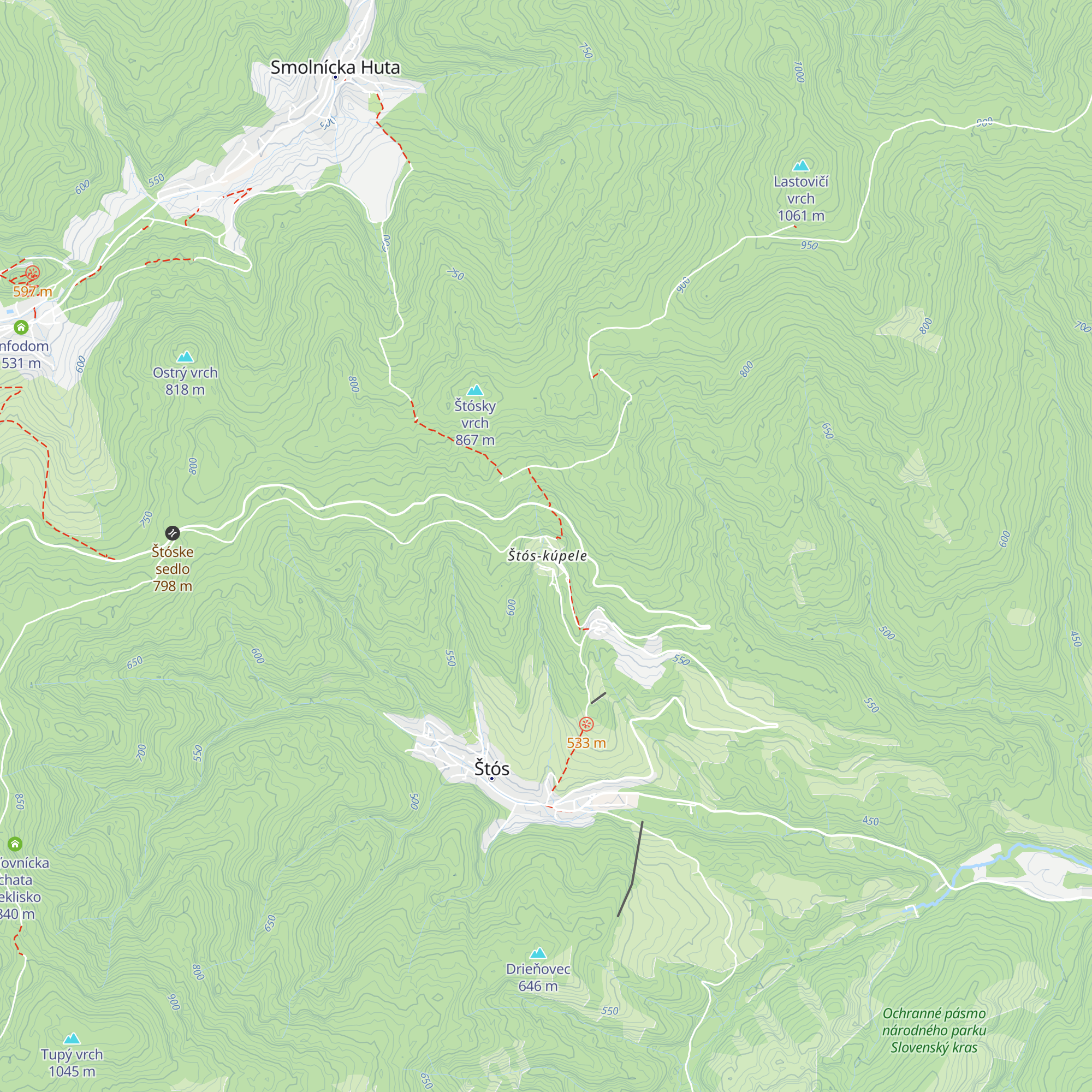 Kúpeľná vila map