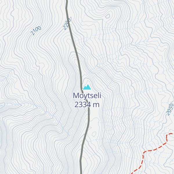 Map of Moytseli
