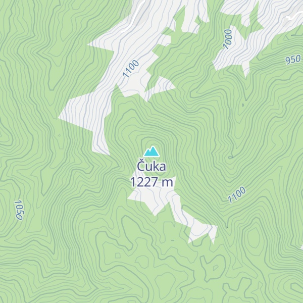 Map of Čuka