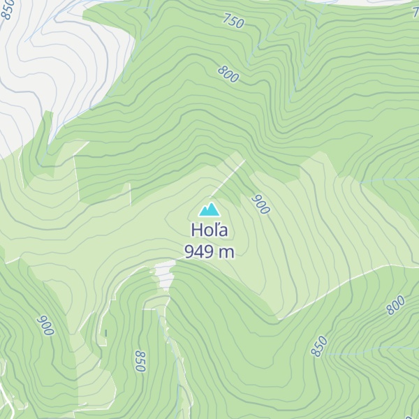 Map of Hoľa
