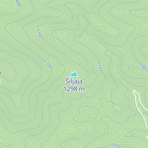 Map of Šiljaja