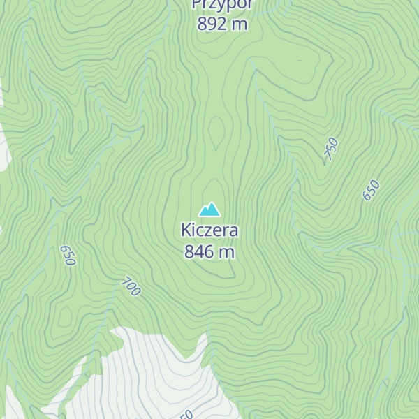 Map of Kiczera