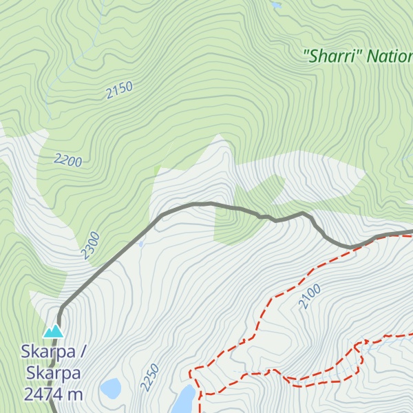 Map of Kara Nikola / Kara Nikolla
