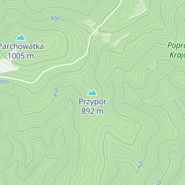 Map of Przypór