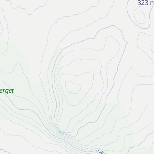 Map of Arvidsträskberget