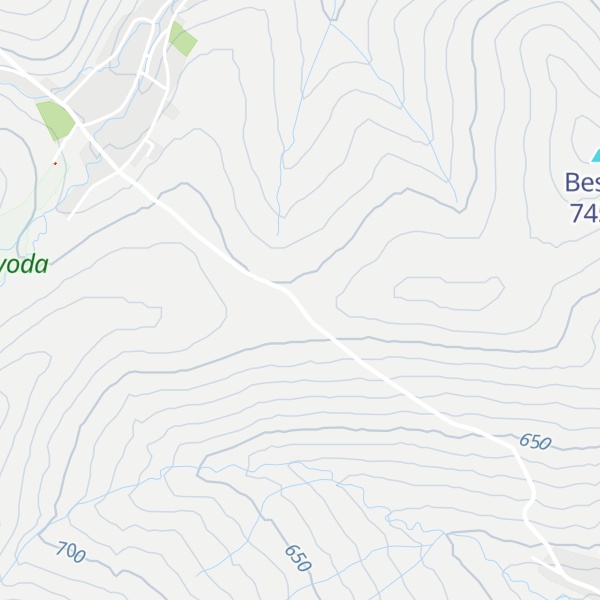 Map of Kaplnka sv. Jozafáta