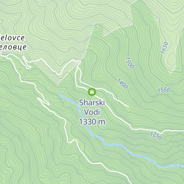 Map of Sharski Vodi