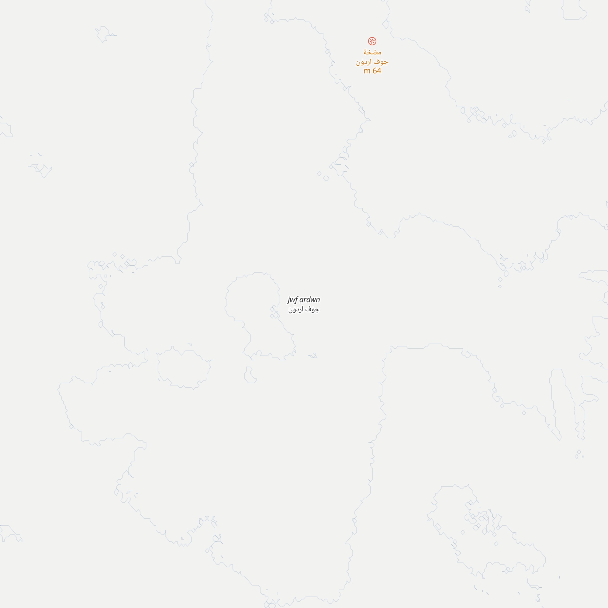 جوف اردون map