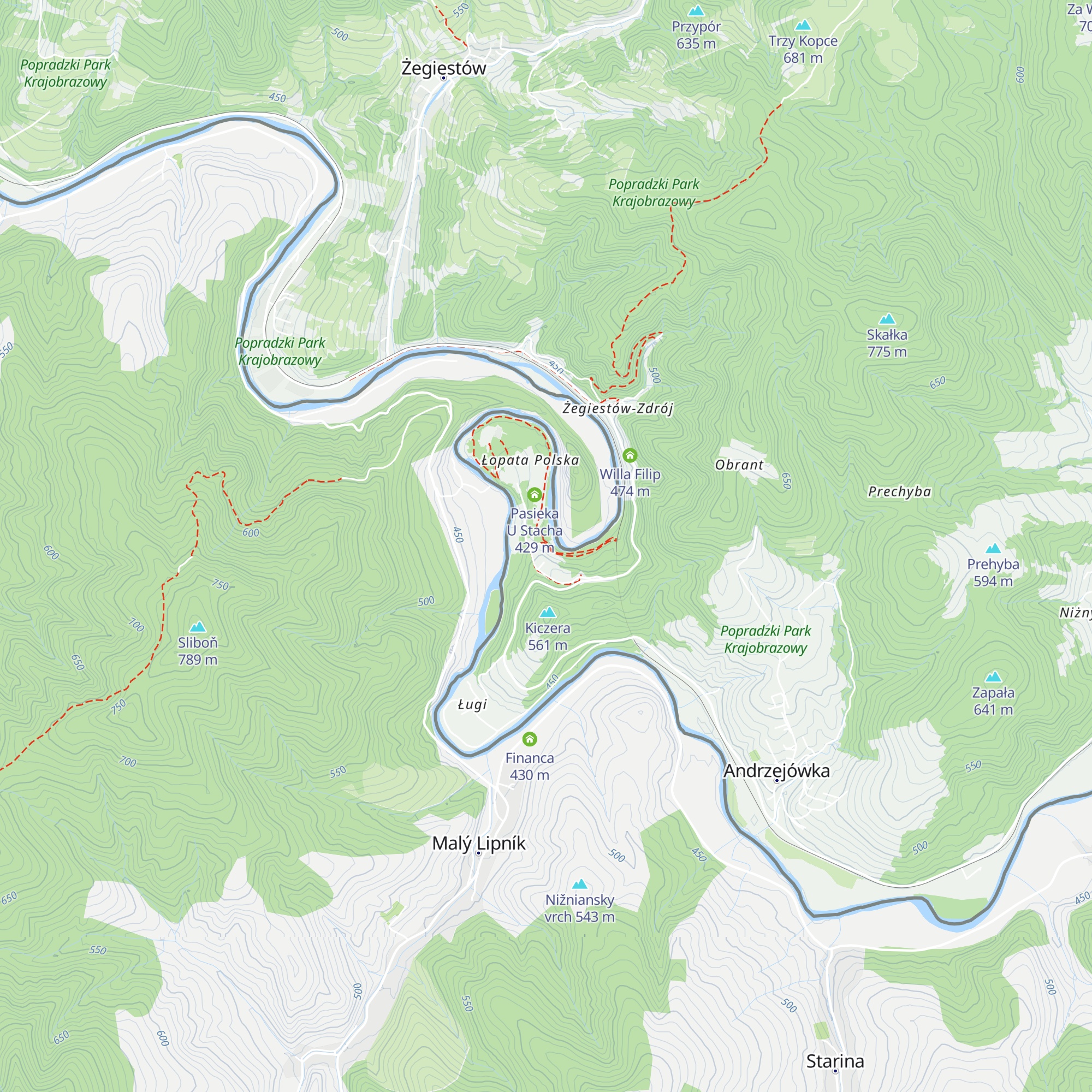 Pensjonat Irena map