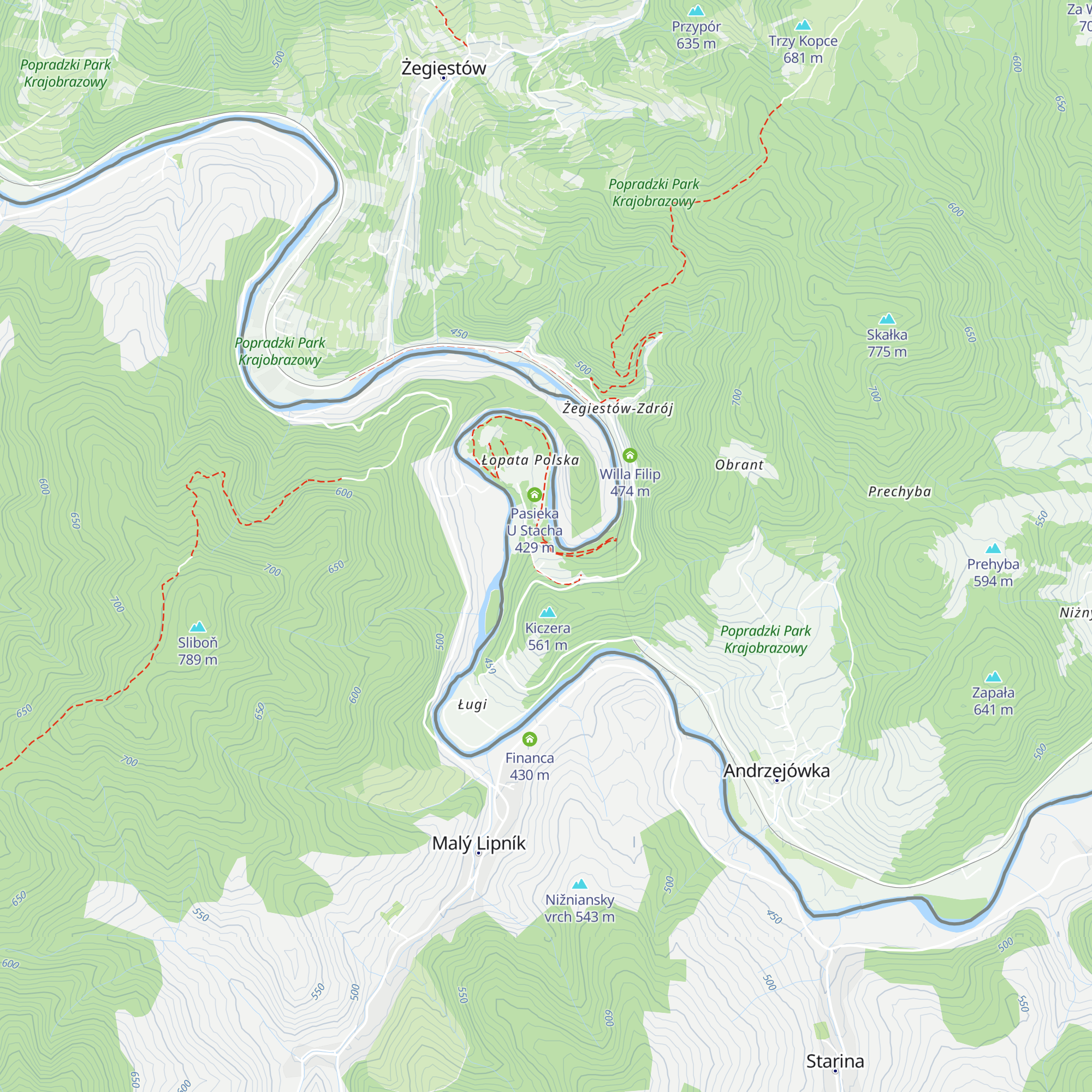 Pensjonat Irena map