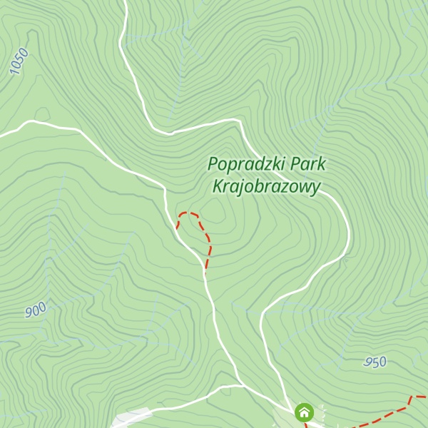 Map of Czarci Wierch