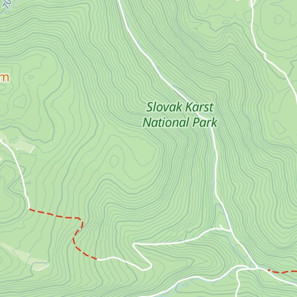 Map of Havrania skala