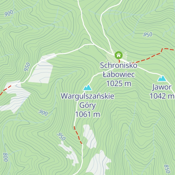 Map of Wargulszańskie Góry