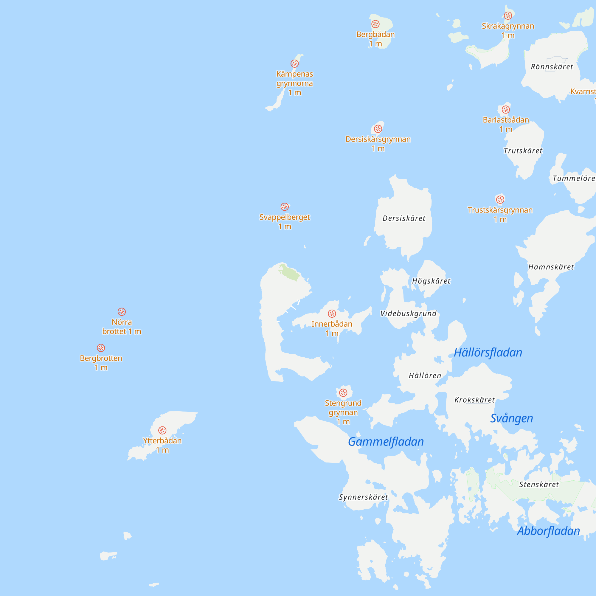 Rönnskäret map