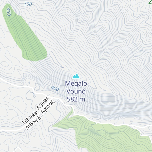 Map of Megálo Vounó