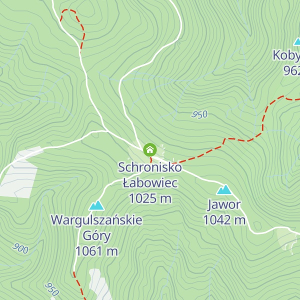 Map of Schronisko Łabowiec