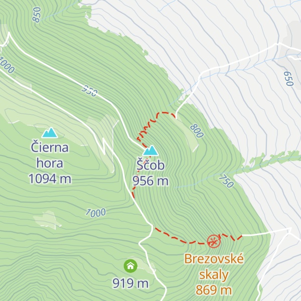 Map of Ščob
