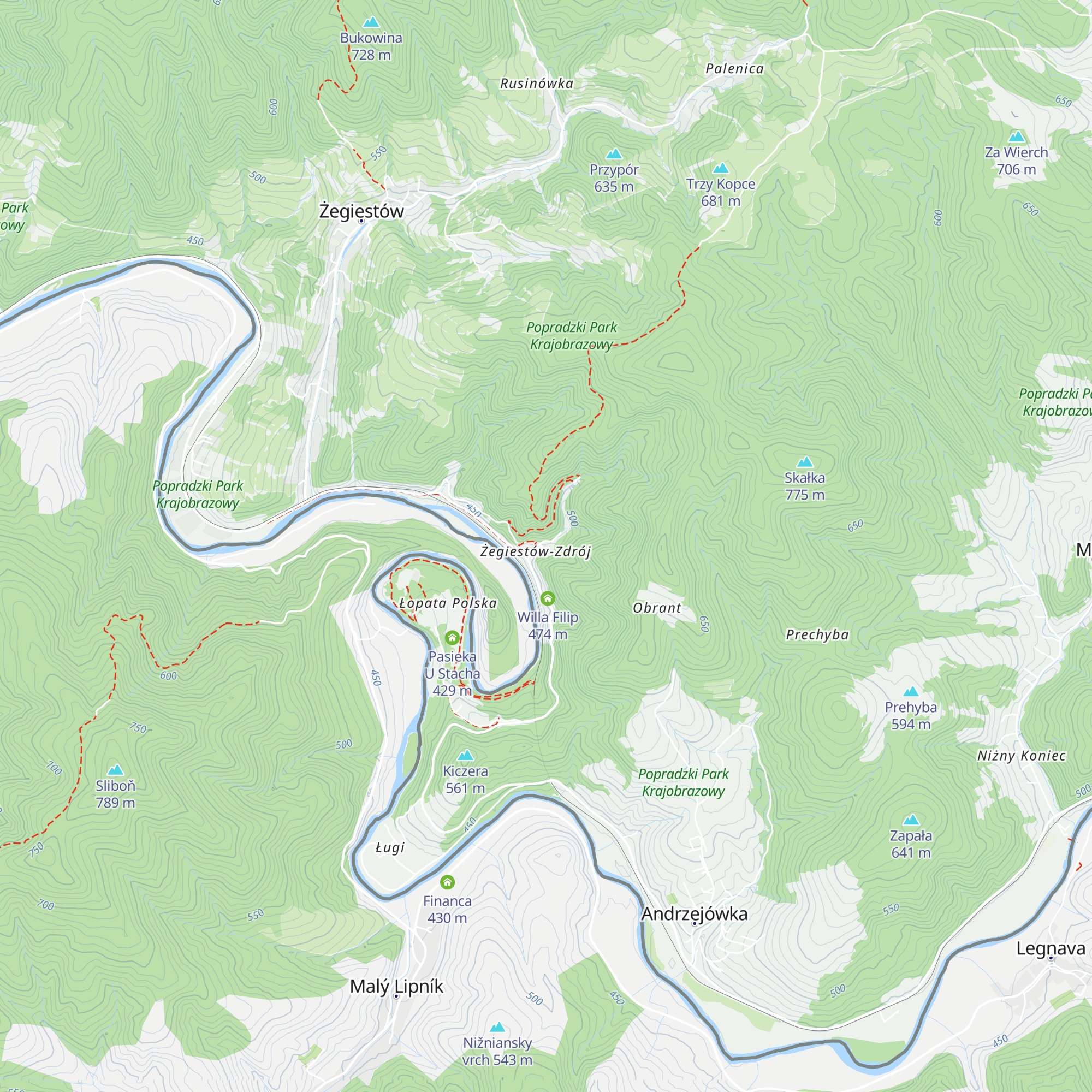 Dom Zdrojowy map